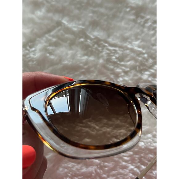 Dolce & Gabbana D&G DG 4282 757/13 Havana Transparent Brown Gradient Sunglasses main image 12